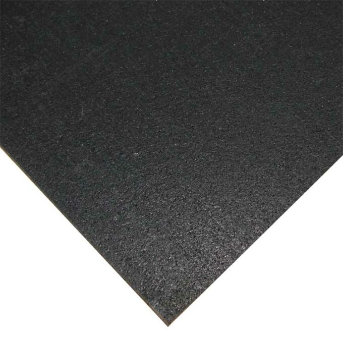 Black corner elephant bark mat