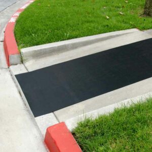 Black in color Perfect Anti-Slip Mats for Inclines, Ramps, and Walkways