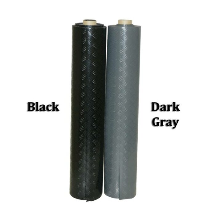 Lightweight, Easy to Install Flooring available in 2 colors Black & Dark grey