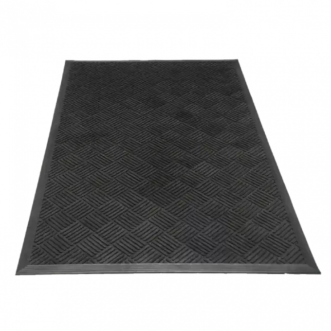 Dura Scraper Black color checkered pattern ideal for outdoor