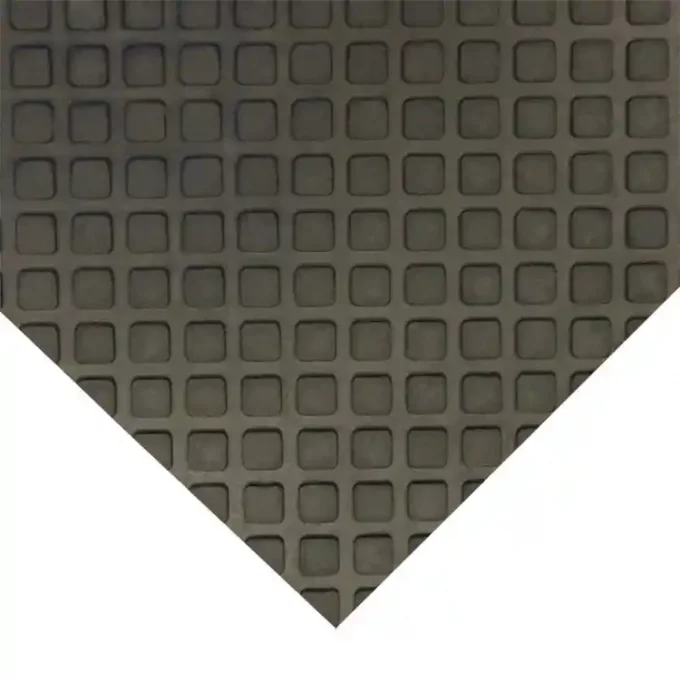 Thick Protective Black Color Floor Mat Made for Impact Resistance corner shot