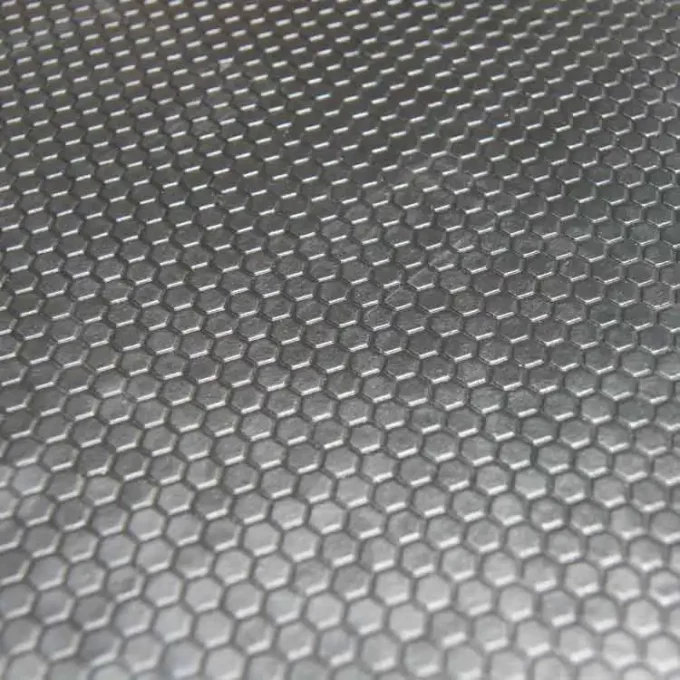 Thick Protective Black Color Floor Mat Made for Impact Resistance texture shot