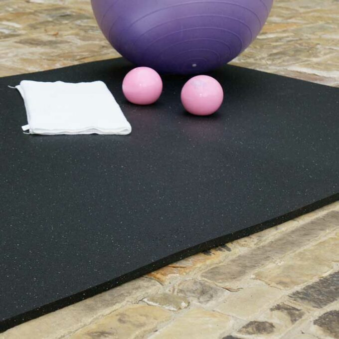 Shark tooth mat black in color perfect for gym equipments