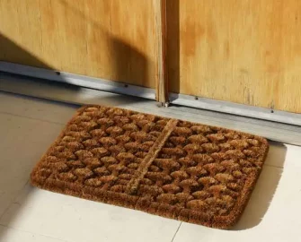 Rustic Coir Welcome Mat, an Unordinary Touch to Your Doorway