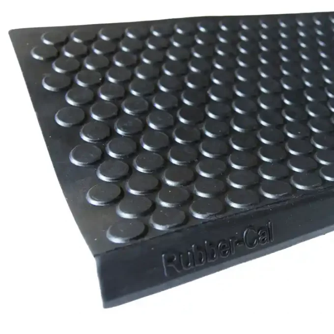 Non-Slip, Ultra Durable, Indoor/Outdoor Stair Treads black color shows measurements
