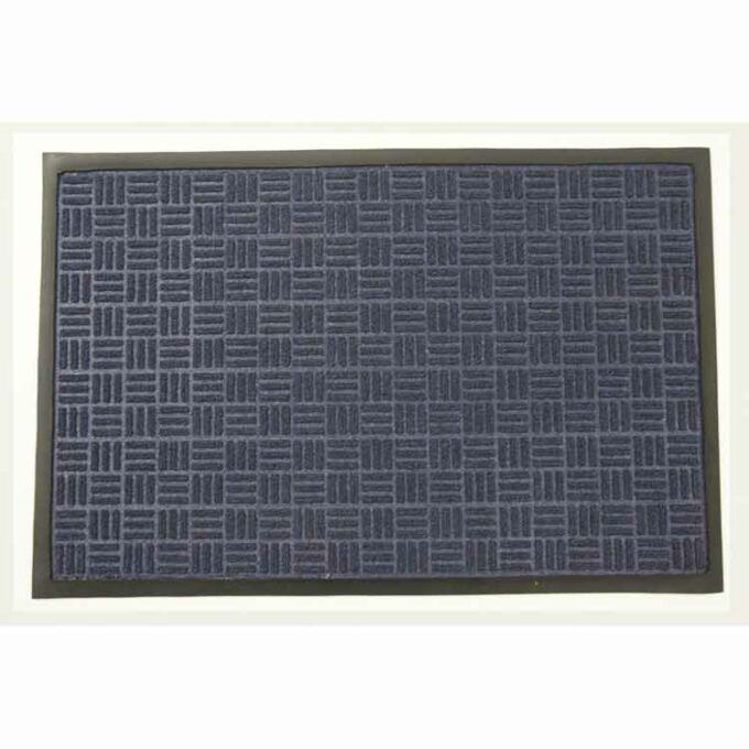 Blue carpet mat