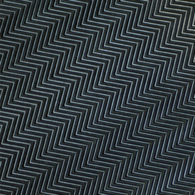 Black in color Fishbone-Pattern textured surface