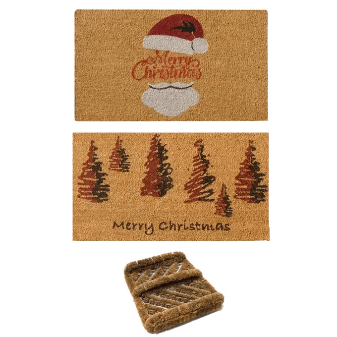 Merry Christmas Holiday Doormat Kit