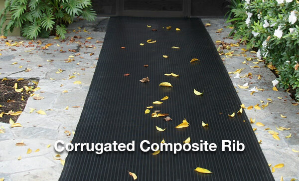 corrugated composite rib flooring